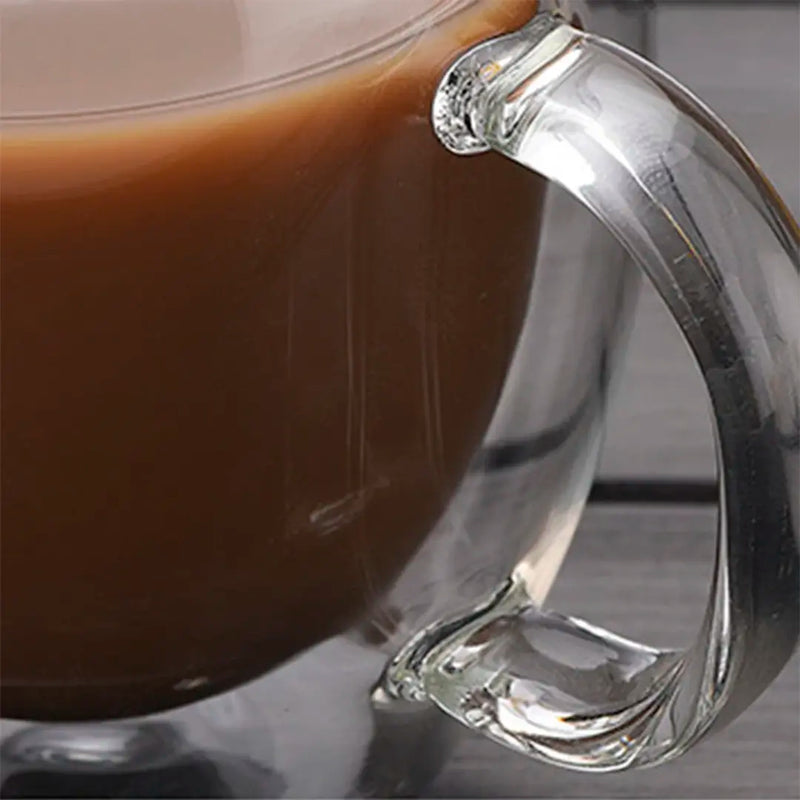 Jogo de Xícaras para Café Parede Dupla