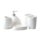 Kit Banheiro Lavabo em Cerâmica Elegance