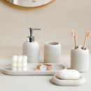 Kit Banheiro Lavabo em Resina Essência