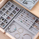 Kit Organizador de Joias para Gaveta - 6 peças