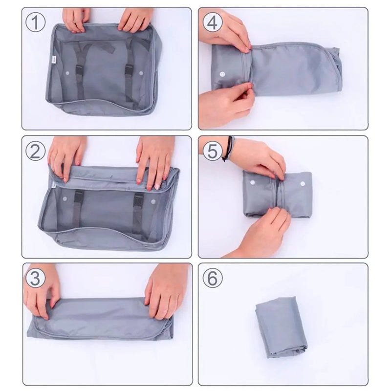 Kit Organizador de Mala Viagem Fácil