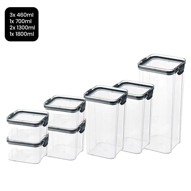 Kit Potes Herméticos Porta Mantimentos