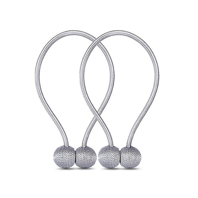 Kit Prendedores de Cortina Magnéticos