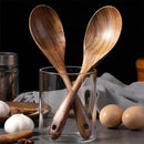 Kit Utensílios de Cozinha 5 peças de Madeira