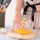 Kit Utensílios de Cozinha 12 Peças de Silicone com Cabo de Madeira