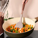 Kit Utensílios de Cozinha de Silicone Rose Gold 6 ou 10 Peças