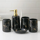 Kit para Banheiro Cerâmica 5 peças Harmony