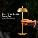 Luminária Abajur de Mesa Cogumelo Domus