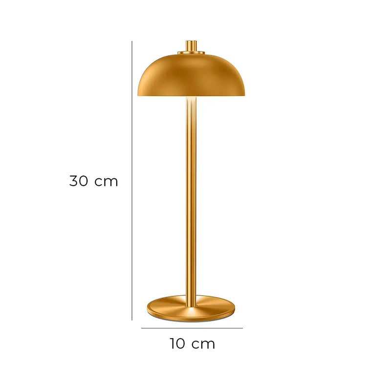 Luminária Abajur de Mesa Cogumelo Domus