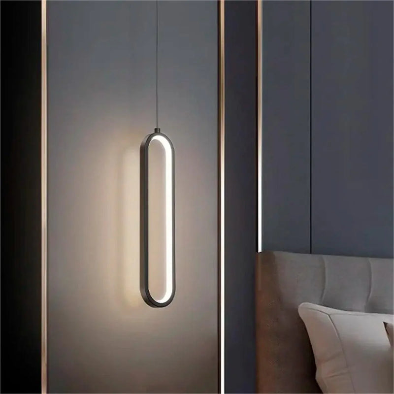 Luminária Pendente Oval Minimal