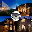 Luminária LED Solar para Áreas Externas