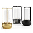 Luminária de Mesa Led Sem Fio Estilo Industrial