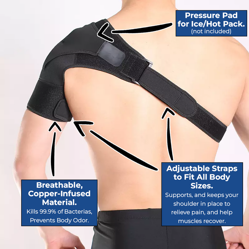 Shoulder Brace - Suporte para Ombro Dia e Noite