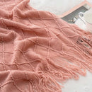 Manta para Sofá Decorativa Geométrica