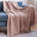 Manta para Sofá Decorativa Geométrica