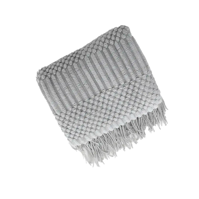 Manta para Sofá Decorativa Texturizada