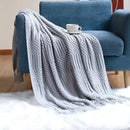 Manta para Sofá Decorativa Texturizada