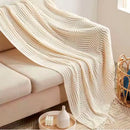 Manta para Sofá Decorativa Texturizada