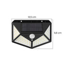 Luminária LED Solar para Áreas Externas