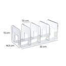 Organizador de Bolsa Acrílico com Divisórias