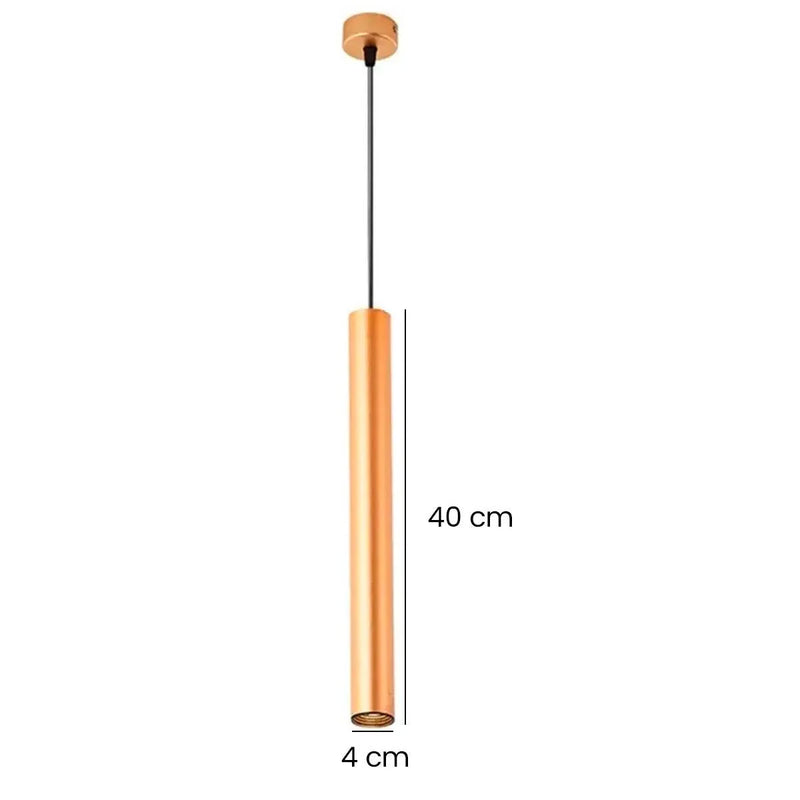 Luminária Pendente Tubular Shine