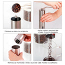 Moedor de Café Manual Aço Inox