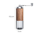 Moedor de Café Manual Aço Inox e Madeira