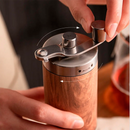 Moedor de Café Manual Aço Inox e Madeira