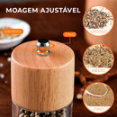 Moedor de Pimenta Manual de Madeira