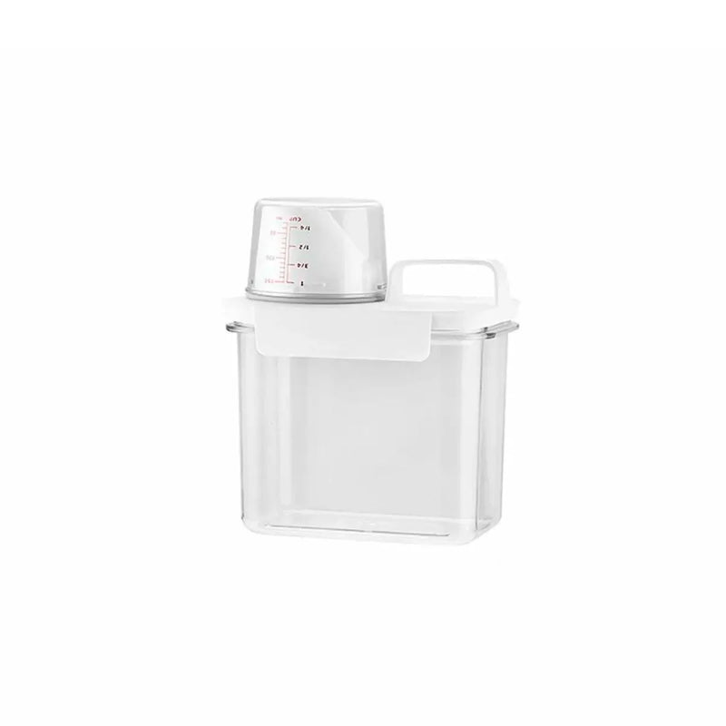 Porta Sabão em Pó e Amaciante Hermético