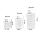 Porta Sabão em Pó e Amaciante Hermético