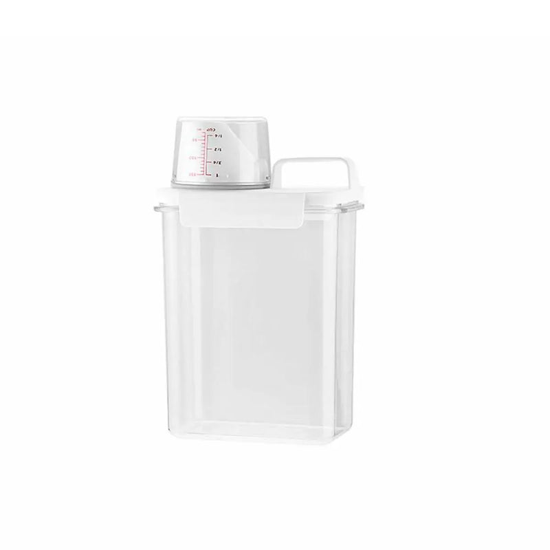 Porta Sabão em Pó e Amaciante Hermético