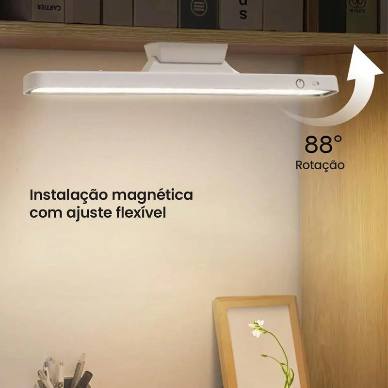Luminária Magnética de Led com Controle Remoto