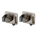 Suporte Organizador em Aço Inoxidável para Vassouras e Rodos