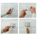 Suporte de Esponja e Bucha Autoadesivo em Inox