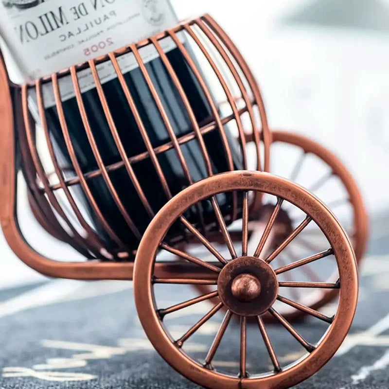 Suporte para Garrafa de Vinho Decorativo
