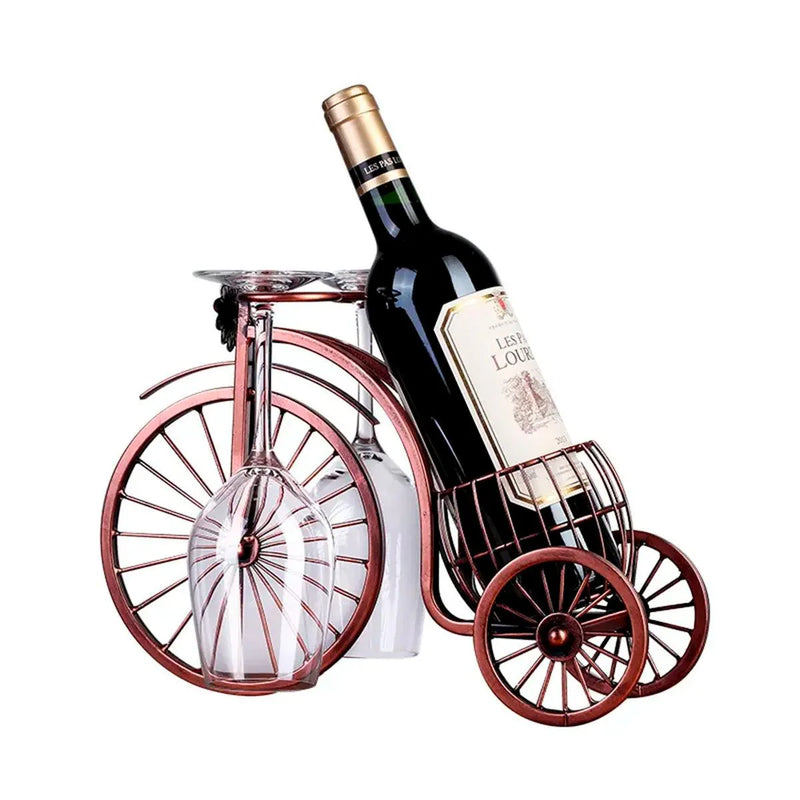 Suporte para Garrafa de Vinho Decorativo