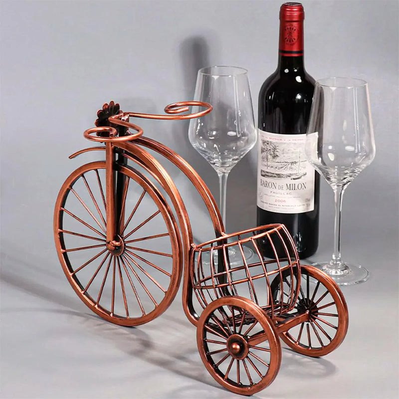 Suporte para Garrafa de Vinho Decorativo