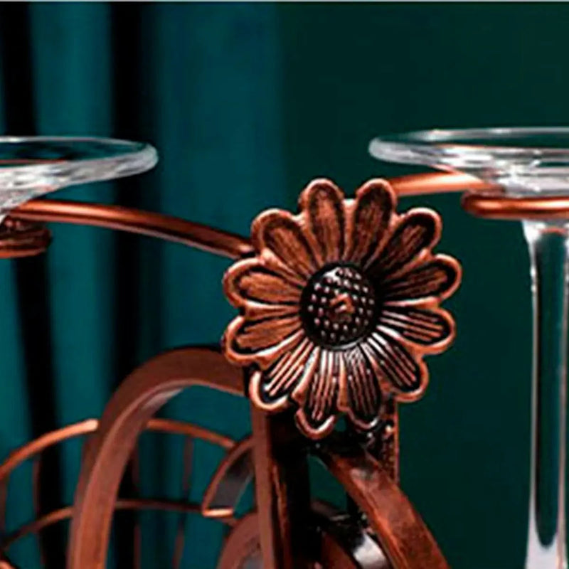 Suporte para Garrafa de Vinho Decorativo