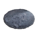 Tapete Redondo Felpudo Pelo Alto