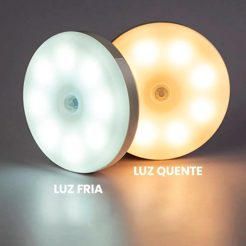 Luminária Led com Sensor de Presença Smart Glow