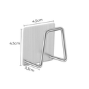 Suporte de Esponja e Bucha Autoadesivo em Inox